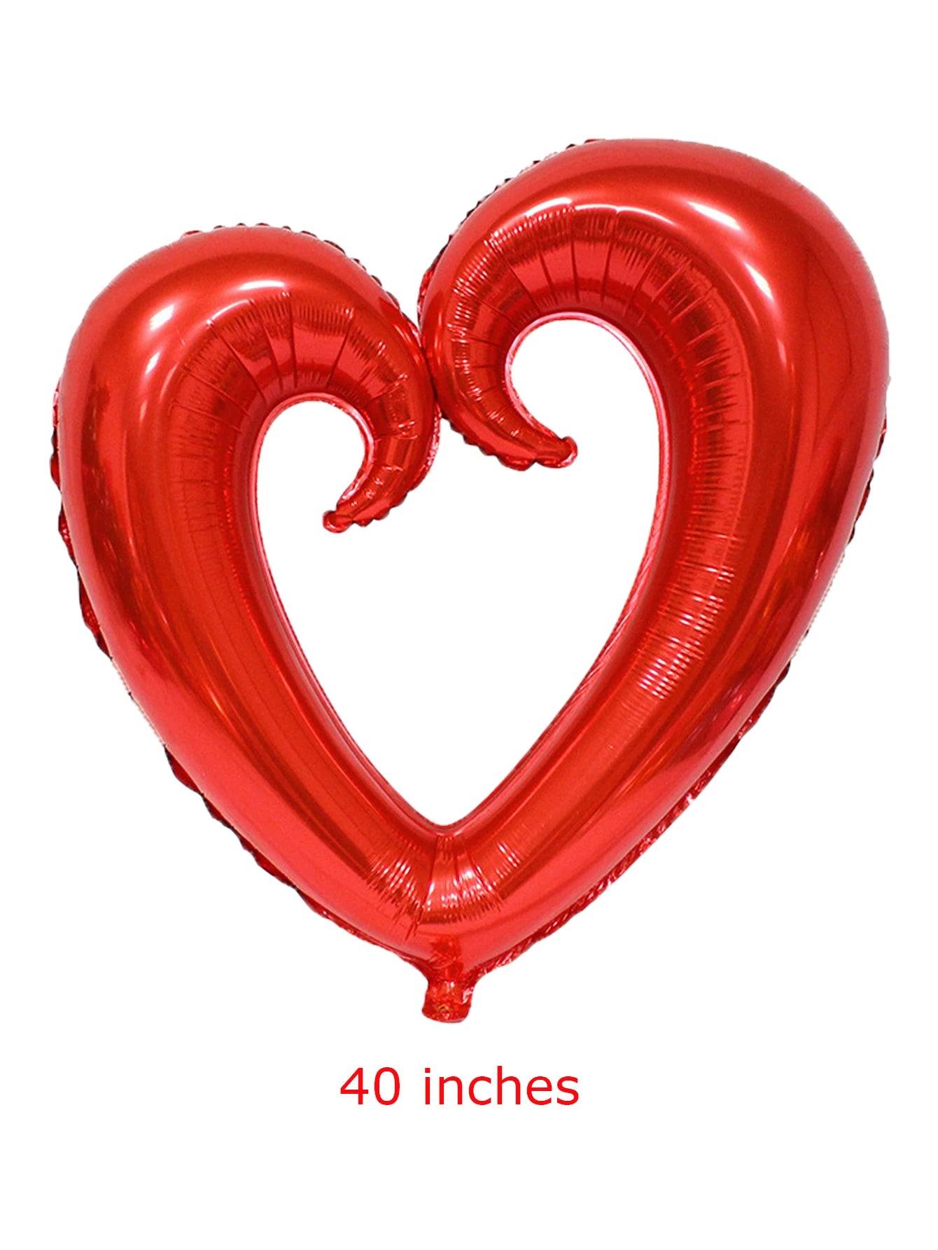 Large Valentine Stand Pedestal Kiss Me Love Heart Shape Foil Balloons Valentine's Day Wedding Decorations Engagement Decor