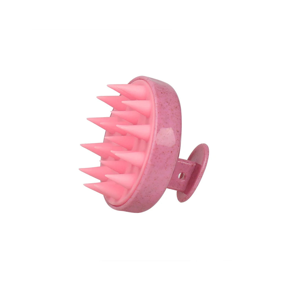 Hair wash brush, silicone scalp massage comb, soft body massage brush, beauty and hairdressing tool, shower SPA comb