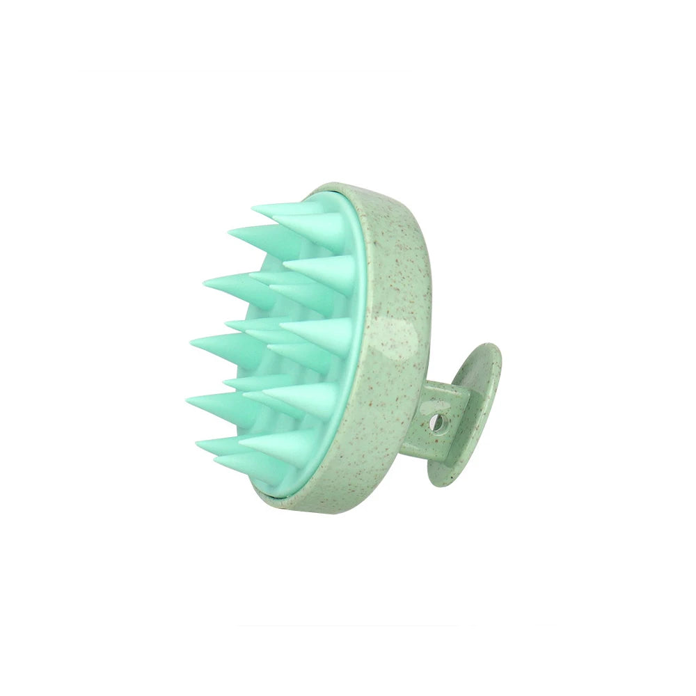 Hair wash brush, silicone scalp massage comb, soft body massage brush, beauty and hairdressing tool, shower SPA comb