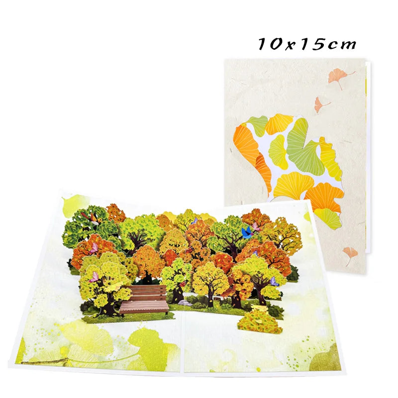 3D Pop Up Flower Greeting Cards Wedding Card Anniversary Thanksgiving Valentines Day Birthday Gift Thank You Card Handmade Cards