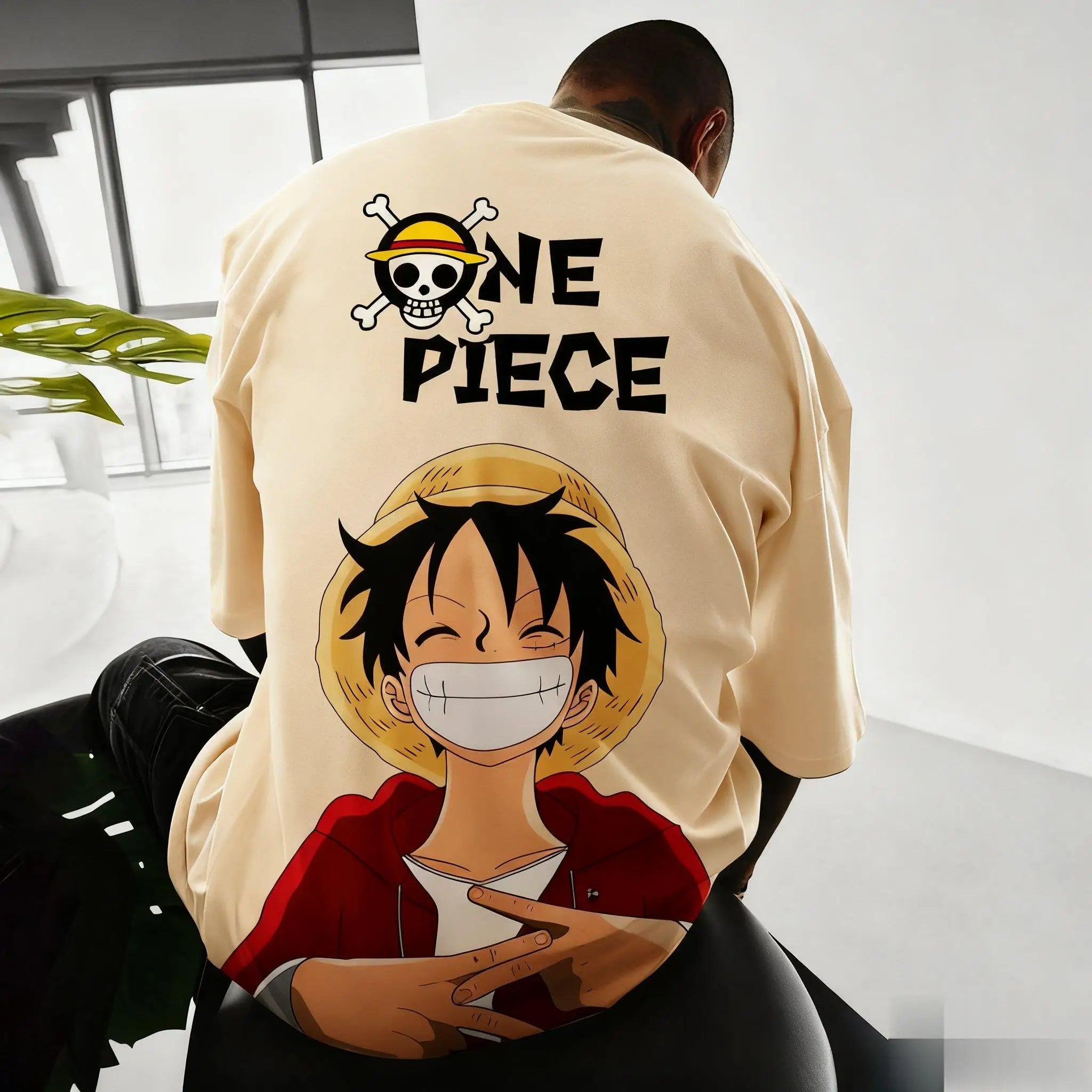 One Piece Anime Luffy T Shirt Cotton Cartoon Short Sleeve Graphic Tee Summer Casual Top Men Women New Fashion Y2k Men's Clothing