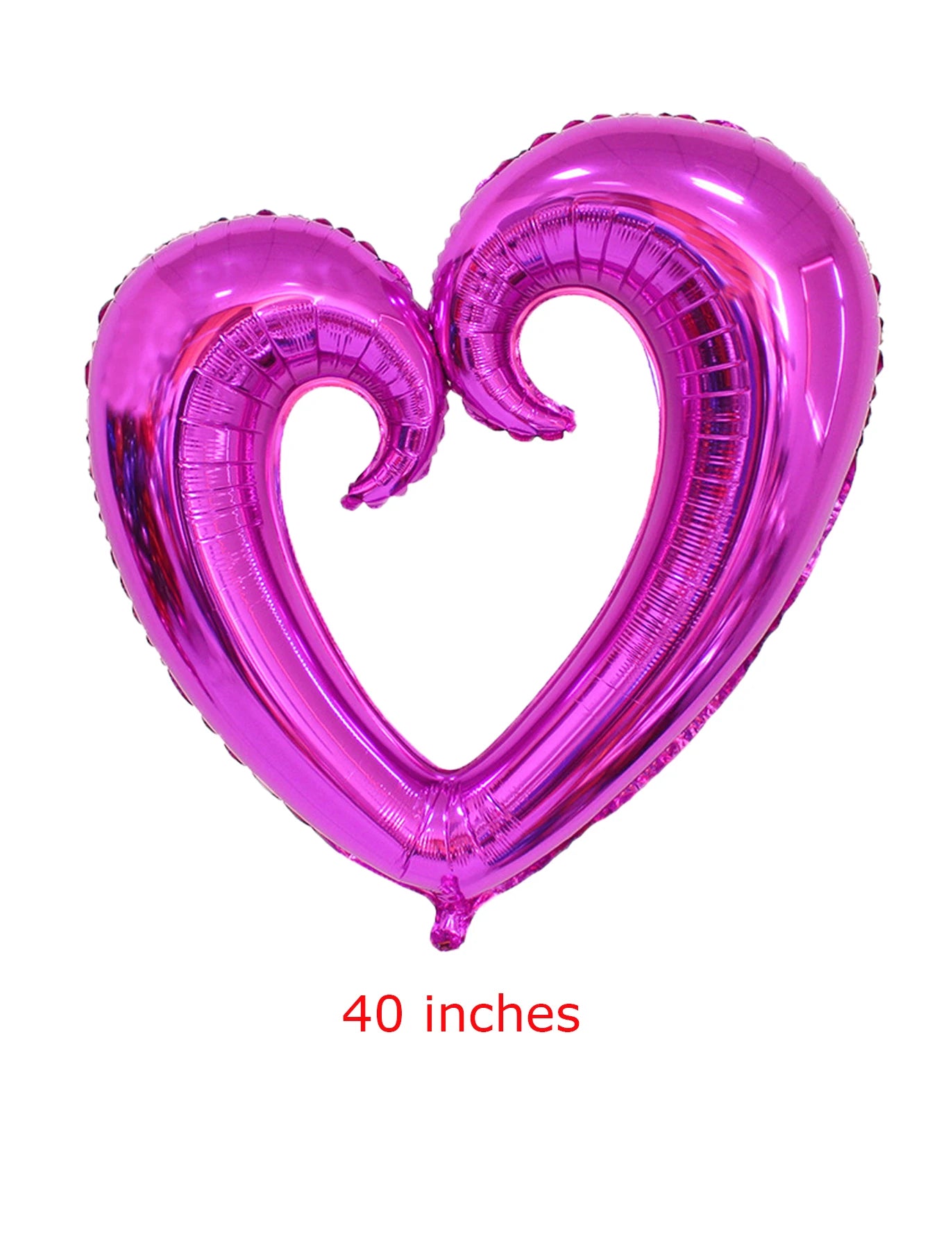 Large Valentine Stand Pedestal Kiss Me Love Heart Shape Foil Balloons Valentine's Day Wedding Decorations Engagement Decor