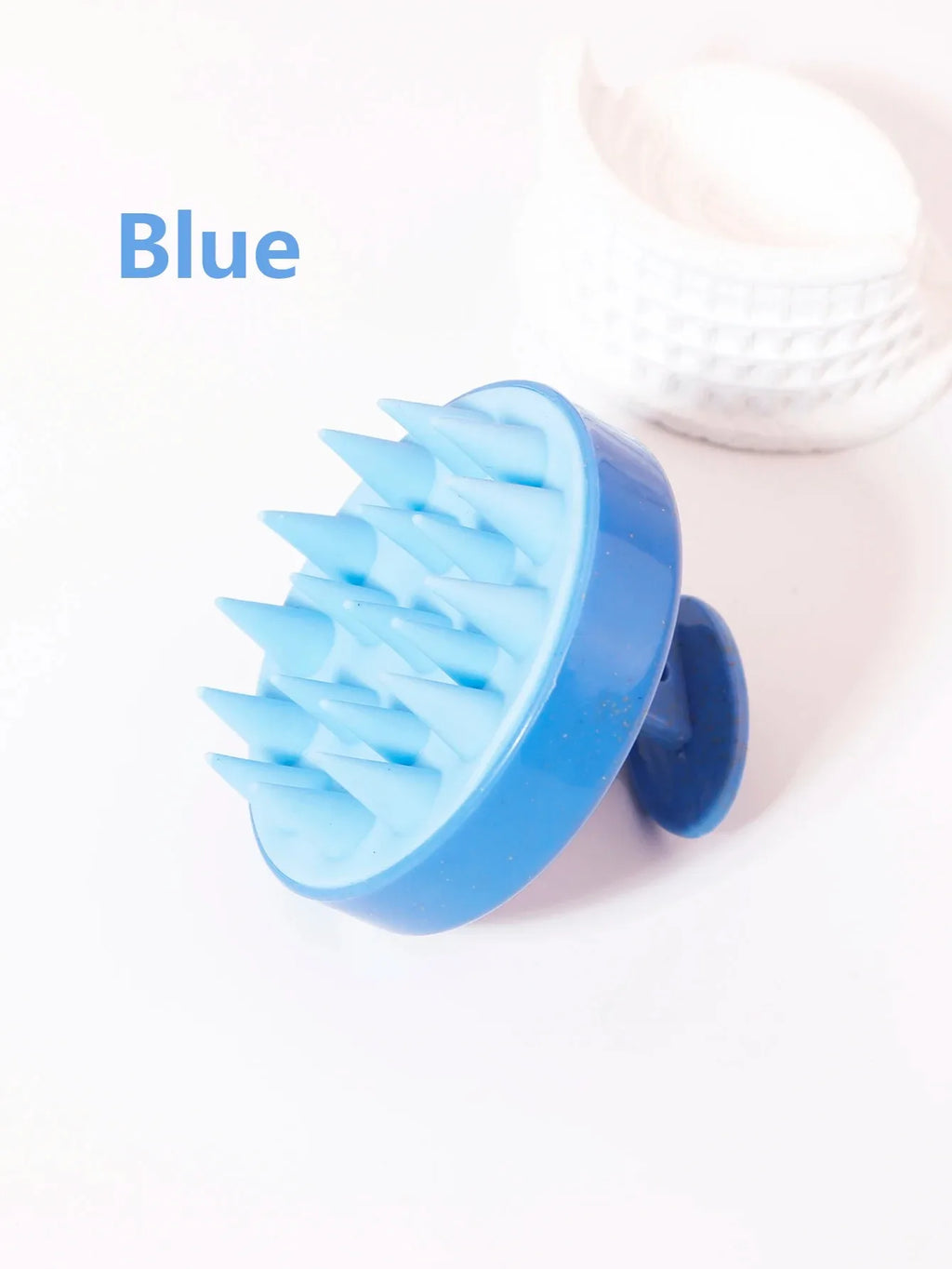Hair wash brush, silicone scalp massage comb, soft body massage brush, beauty and hairdressing tool, shower SPA comb