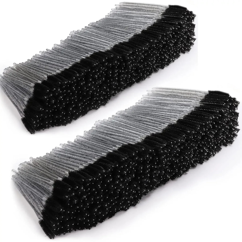 100/1000 /2000pcs Disposable Mascara Wands Eyelash Brush Spoolies for Eyebrow Eye Lash Extension Colorful Wholesale Beauty Tools