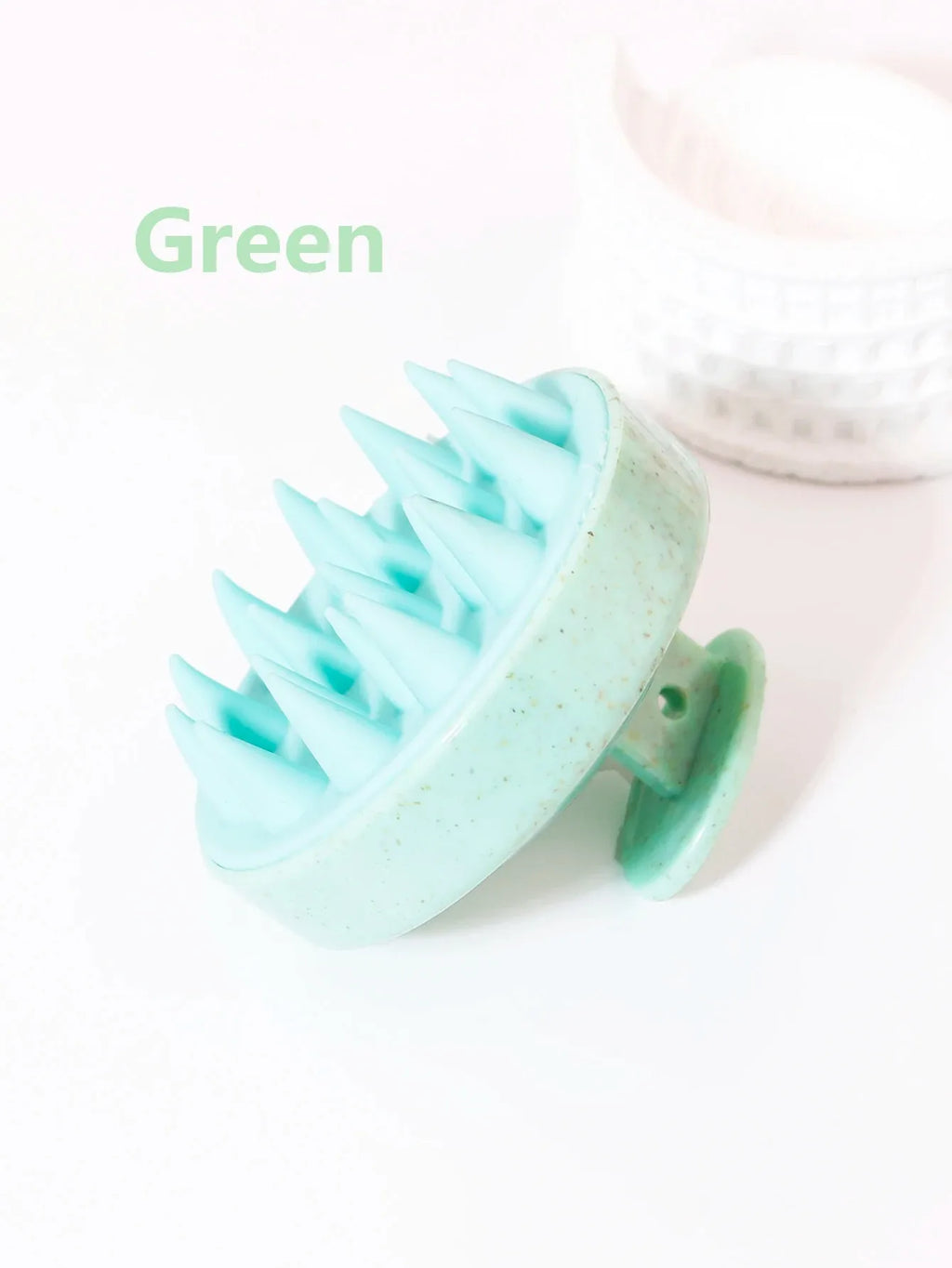 Hair wash brush, silicone scalp massage comb, soft body massage brush, beauty and hairdressing tool, shower SPA comb