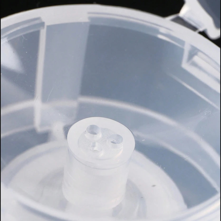 200ML Empty Pump Liquid Alcohol Press Nail Polish Remover Cleaner Bottle Nail Refillable Bottle Dispenser Manicure Container