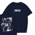 Japanese Anime ONE PIECE Summer T-shirt Casual Sports Fitness Loose Oversized Comfortable Cotton Short Sleeves for Men and Women