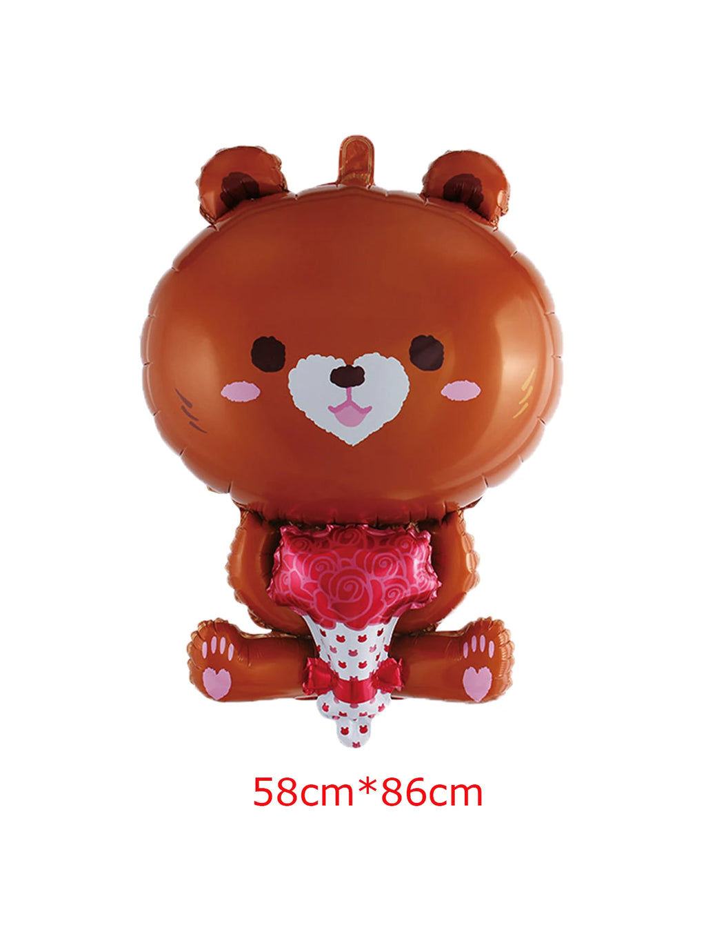Large Valentine Stand Pedestal Kiss Me Love Heart Shape Foil Balloons Valentine's Day Wedding Decorations Engagement Decor