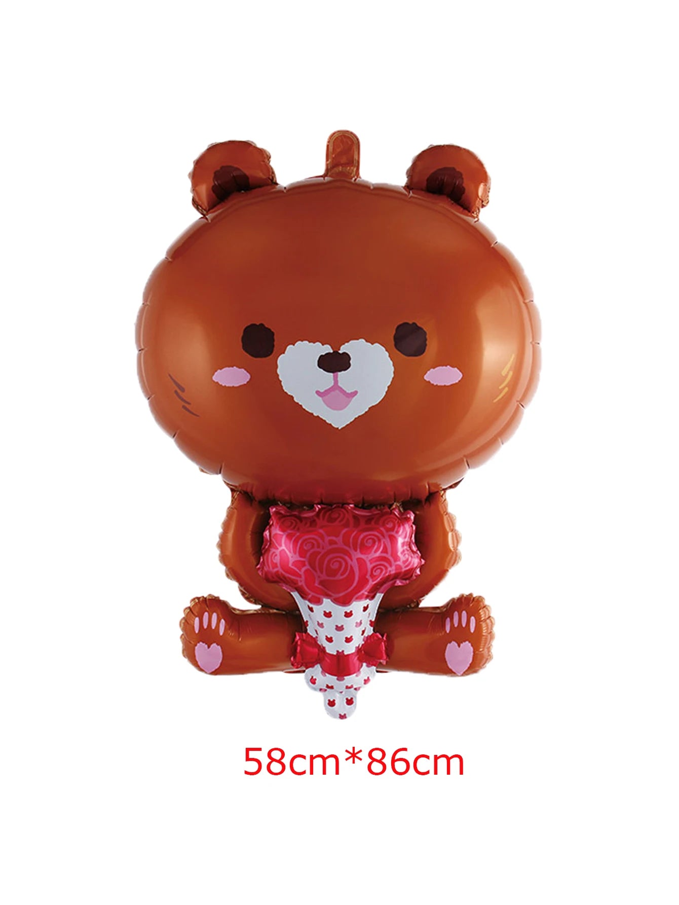 Large Valentine Stand Pedestal Kiss Me Love Heart Shape Foil Balloons Valentine's Day Wedding Decorations Engagement Decor