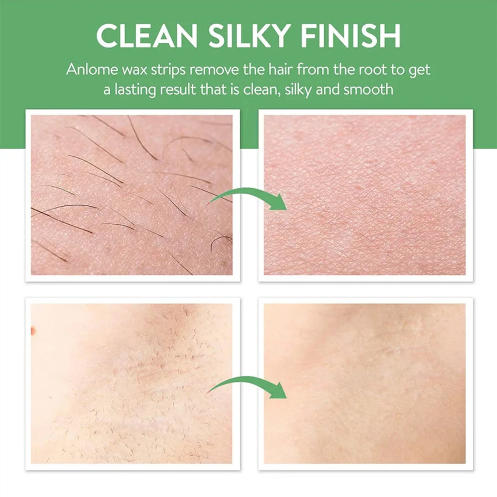 10/20/30/50 Pcs Depilatory Wax Strips For Hair Removal Wax Paper Cold Wax Strips Paper For Face Neck Arm Leg Body Beauty Tools
