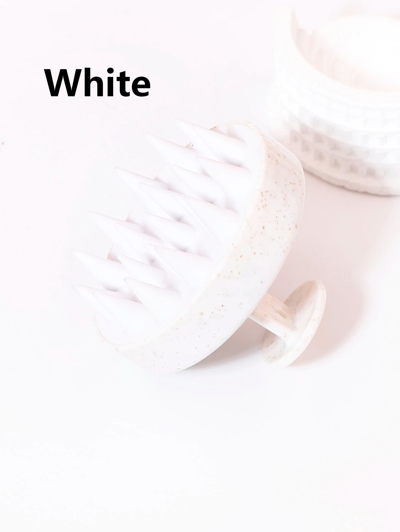 Hair wash brush, silicone scalp massage comb, soft body massage brush, beauty and hairdressing tool Special for real hair wigs