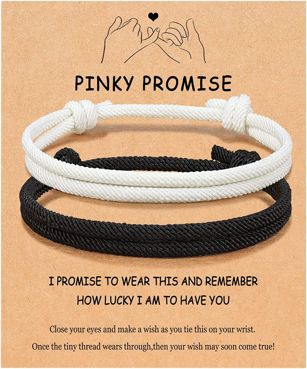 Couples Bracelets To My Men, Boyfriend, Girlfriend, My Love - Anniversary Valentines Day Birthday Christmas Gift for Him and Her