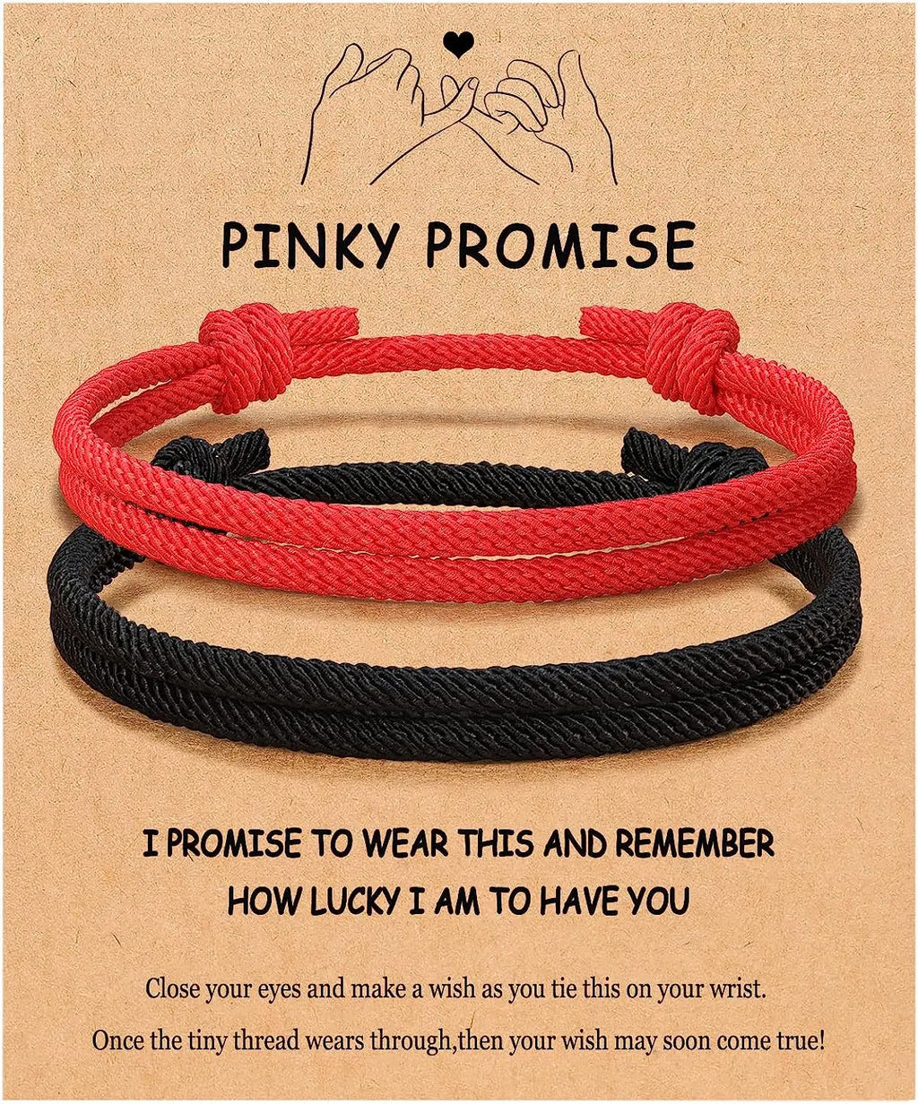 Couples Bracelets To My Men, Boyfriend, Girlfriend, My Love - Anniversary Valentines Day Birthday Christmas Gift for Him and Her
